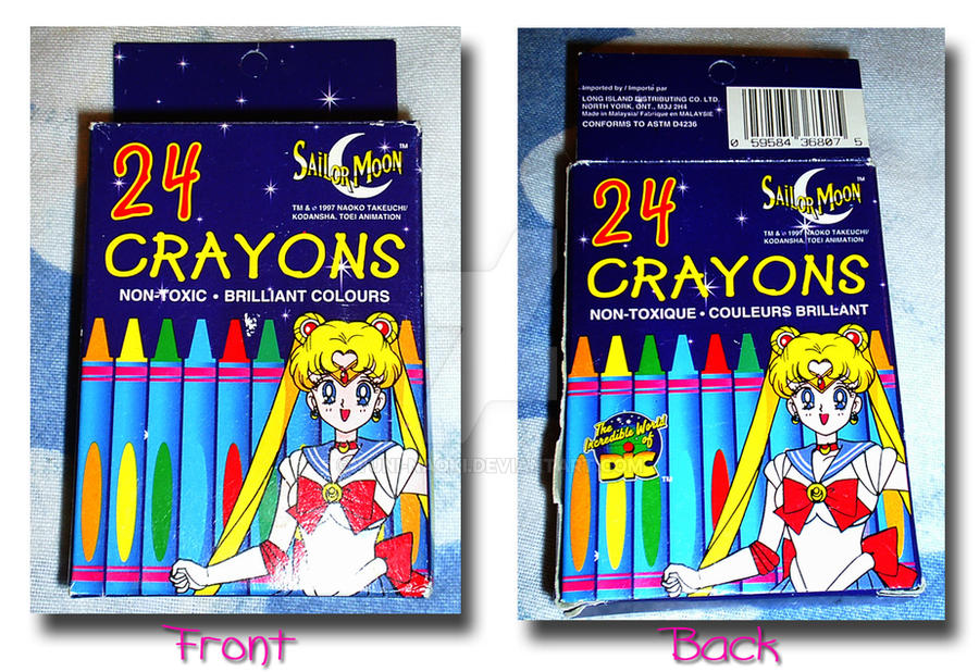 Sailor Moon Crayons