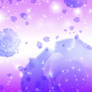FREE: Purple + Blue Rose Background