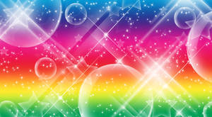 Rainbow SparkleStar Background