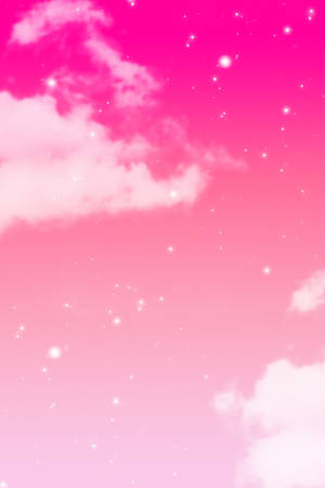 Pink Sky Background