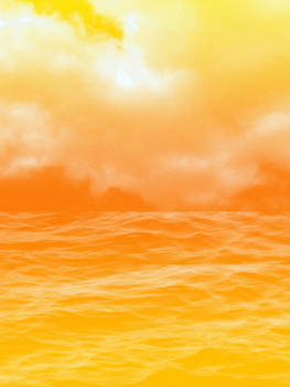 FREE: Sky-Water Background: Orange