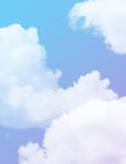 FREE Mostly Cloudy Background