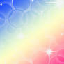 Bubbly Sparkly Rainbow Background