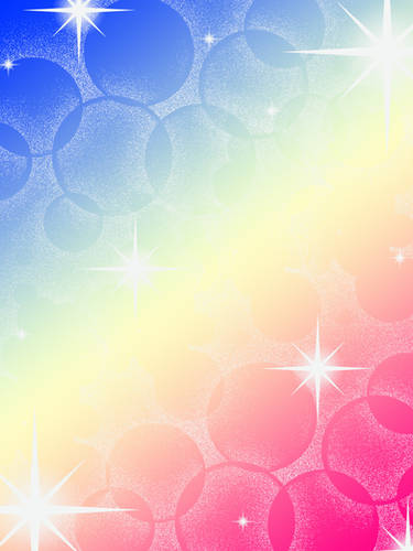 Bubbly Sparkly Rainbow Background