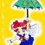 ChibiChibi with her Umbrella