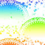 Light Rainbow Lace Background
