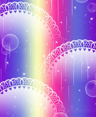 Magical Girl Background Purple Yellow Pink