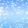 Simple Blue Snowy BG