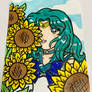 ATC: Sunflower Sailor Neptune