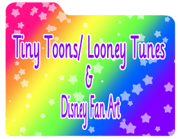 DA folders tinytoons