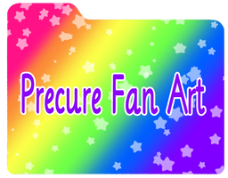 DA folders precure