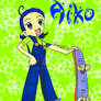 Aiko and her Skateboard