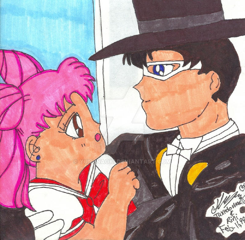 Trunks And Rini Tuxedo Mask and Rini by Yuni-Naoki on DeviantArt