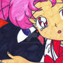 Chibiusa Crying and Luna P