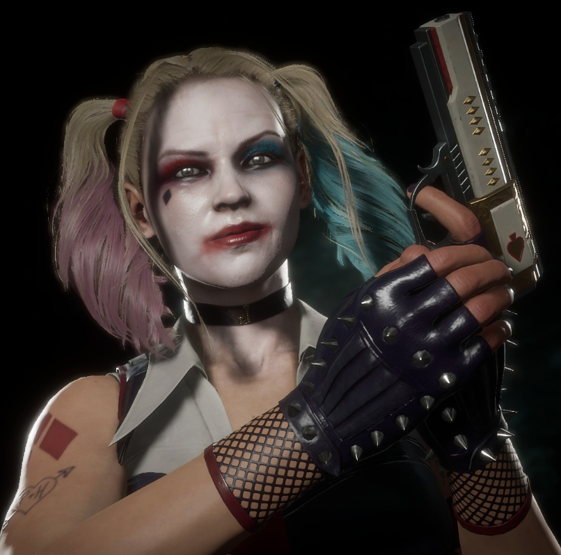 MK11 Cassie Cage Harley Quinn Outfit by RubySilverEye on DeviantArt