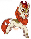 November Sketch 12- Autumn Blaze by 8BitGalaxy