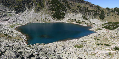 Lake in Rila mountain