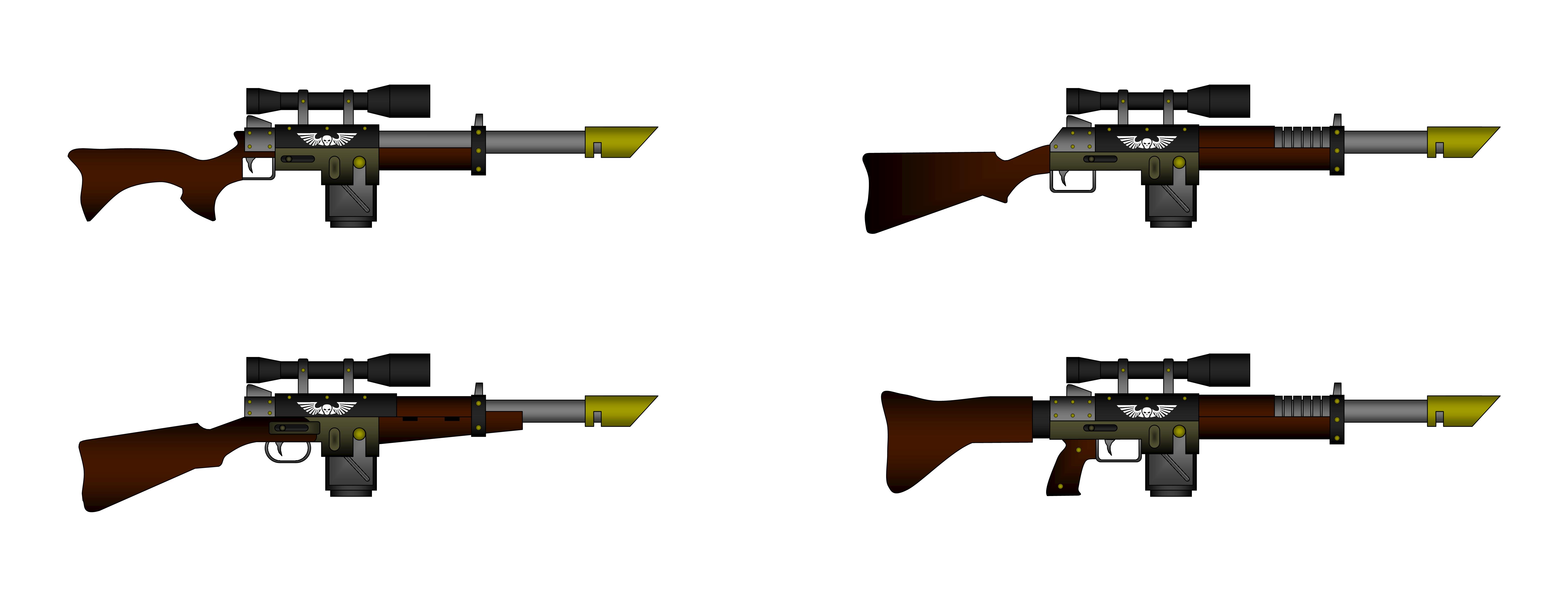 Mars pattern lasgun - reimagining by TatoRosas on DeviantArt