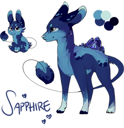 Sapphire Geopup - Closed