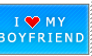 I Love My Boyfriend (blue)