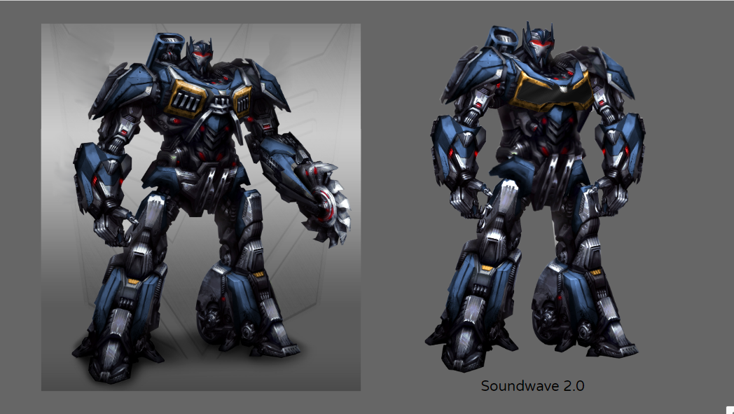 Transformers Universe Soundwave 2.0 Comparison by hamjam4960