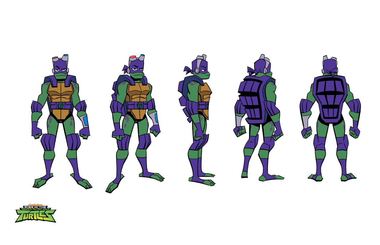 ROTTMNT Donatello Character Design REMAKE by ziyee2007 on DeviantArt