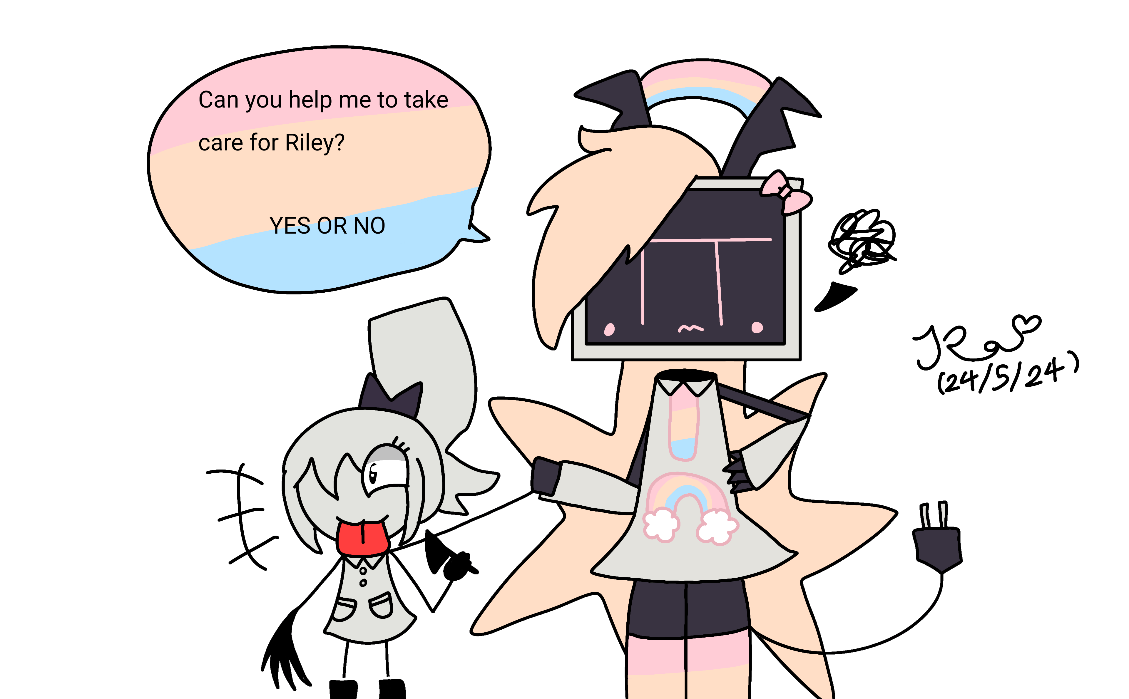 Ruby and Riley! (Fanart) by TanRaeann5548 on DeviantArt