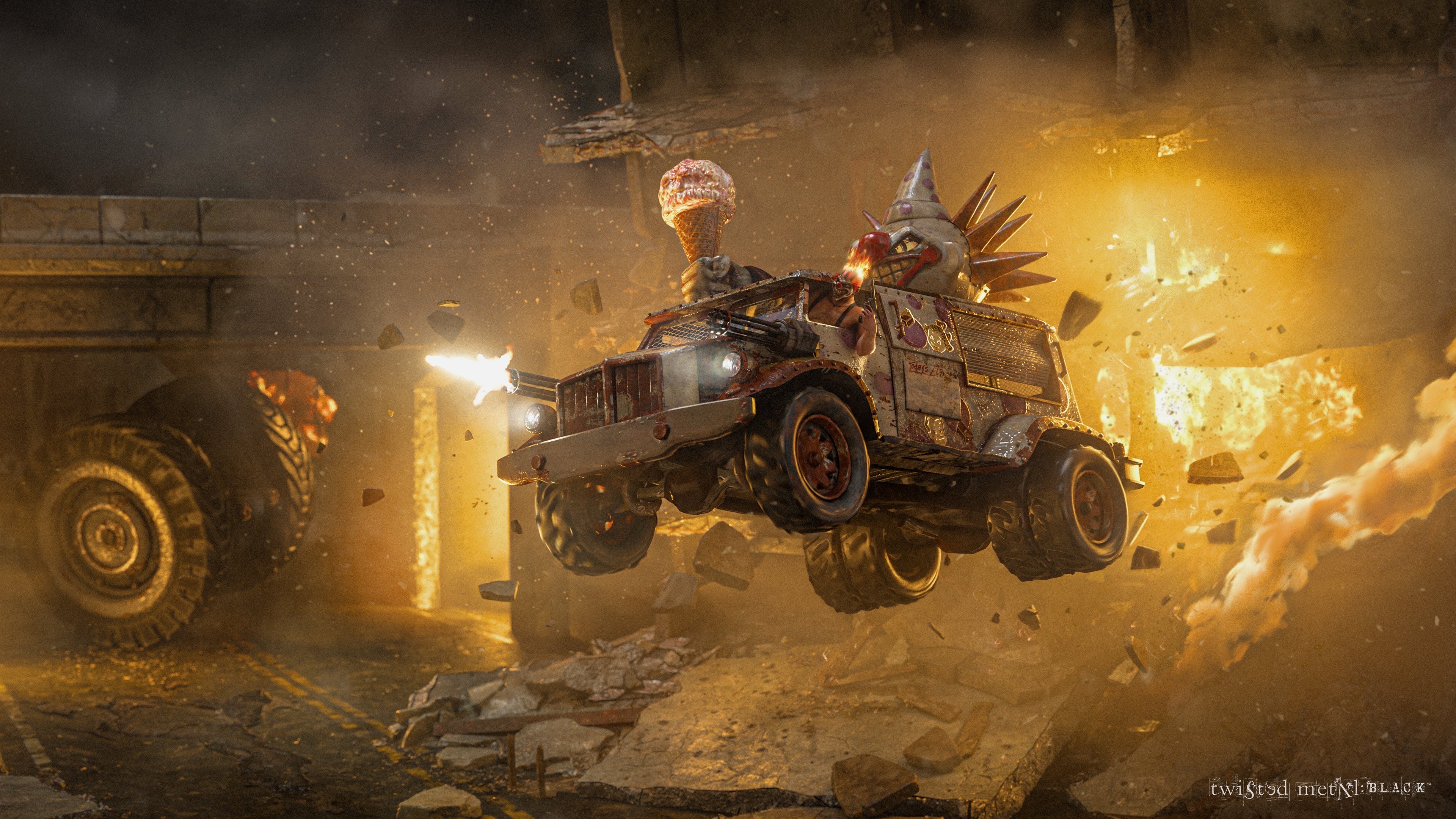 Twisted Metal: Black wallpaper by ChristianP7676 on DeviantArt