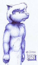 Furry in Blue