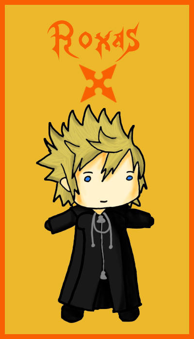 KH: Chibi Roxas Bookmark by shuzzy on DeviantArt