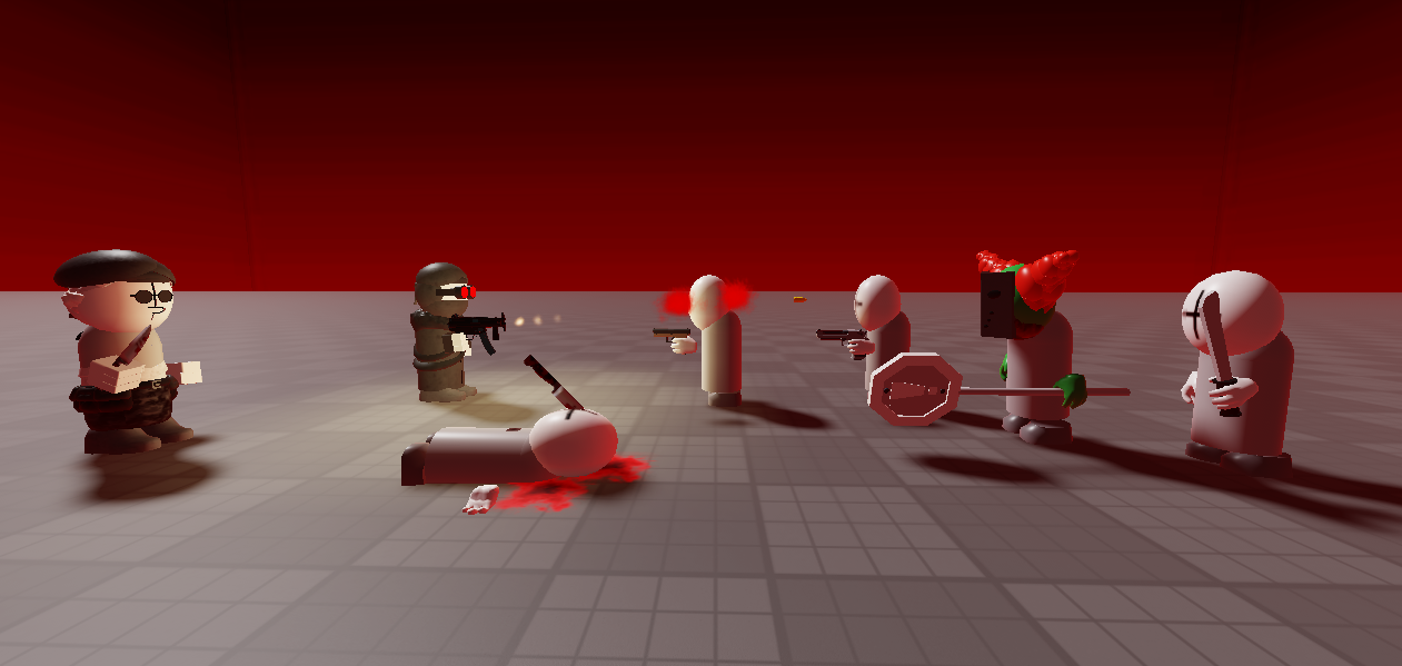 Madness Combat Hank And Deimos Avatars in Roblox ideas! : r/madnesscombat