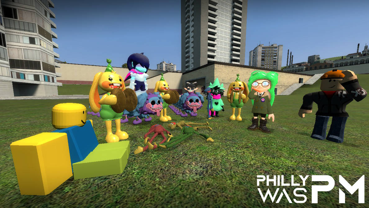 I BECAME NEW PJ PUG-A-PILLAR POPPY PLAYTIME CHAPTER 2 In Garry's Mod! 