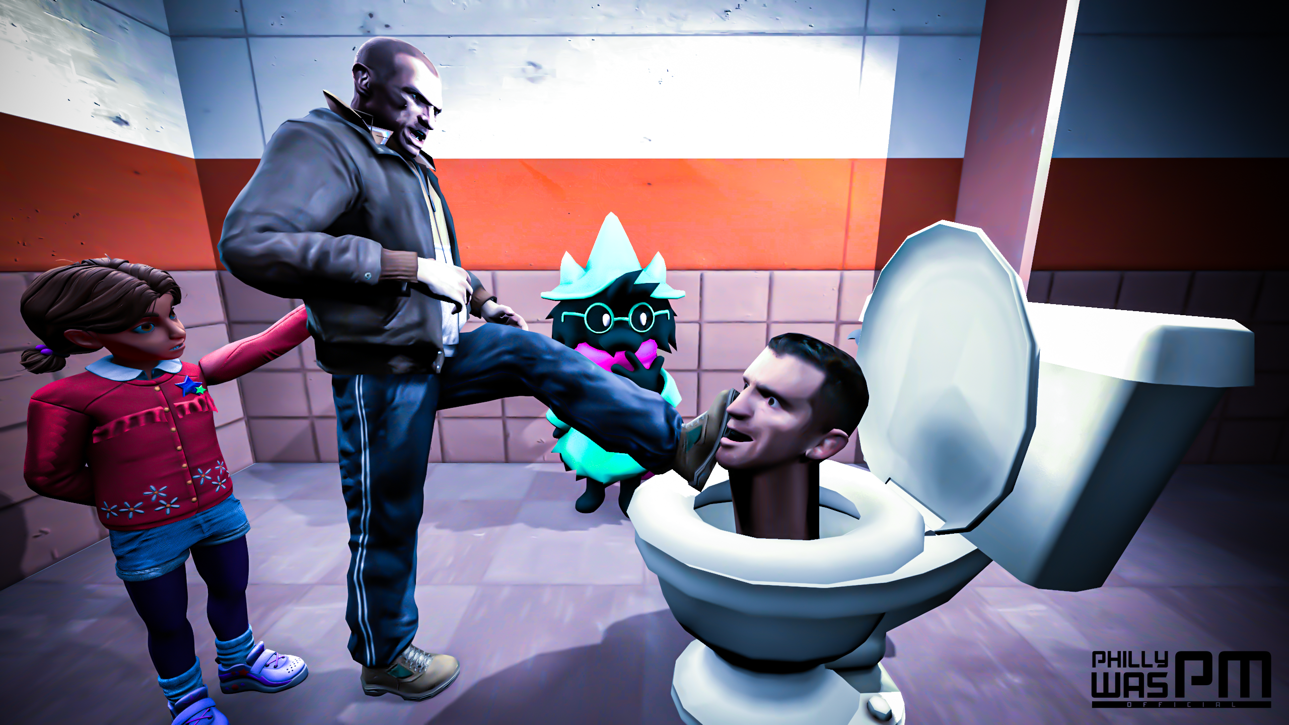 Skibidi toilet #sfm #skibiditoilet27 #gmod #funnyanimation