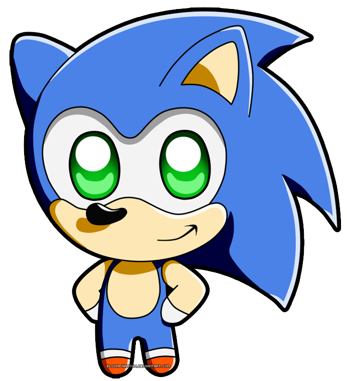 Chibi Sonic by BloPhan on DeviantArt