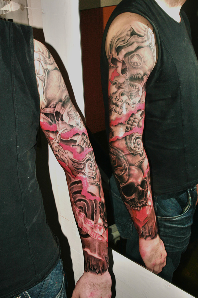 full sleeve tattoo