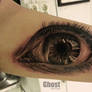 eye realistic tattoo