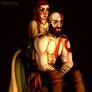 Kratos y Faye