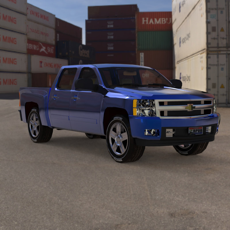 Silverado in a Container Park