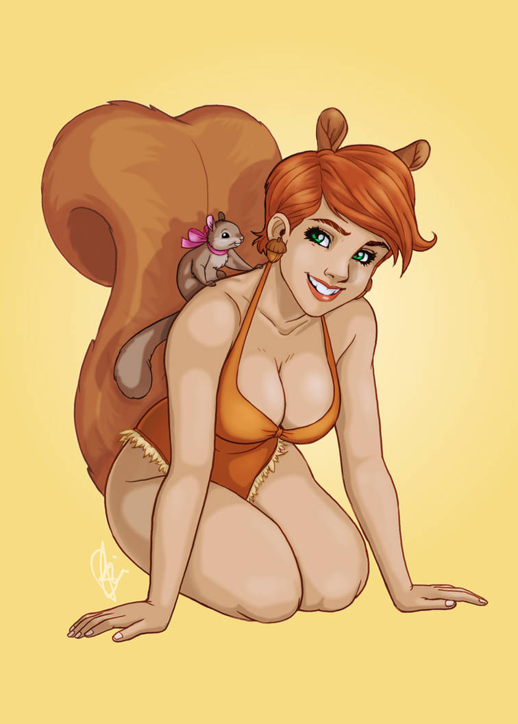 Девушка-белка Squirrel girl