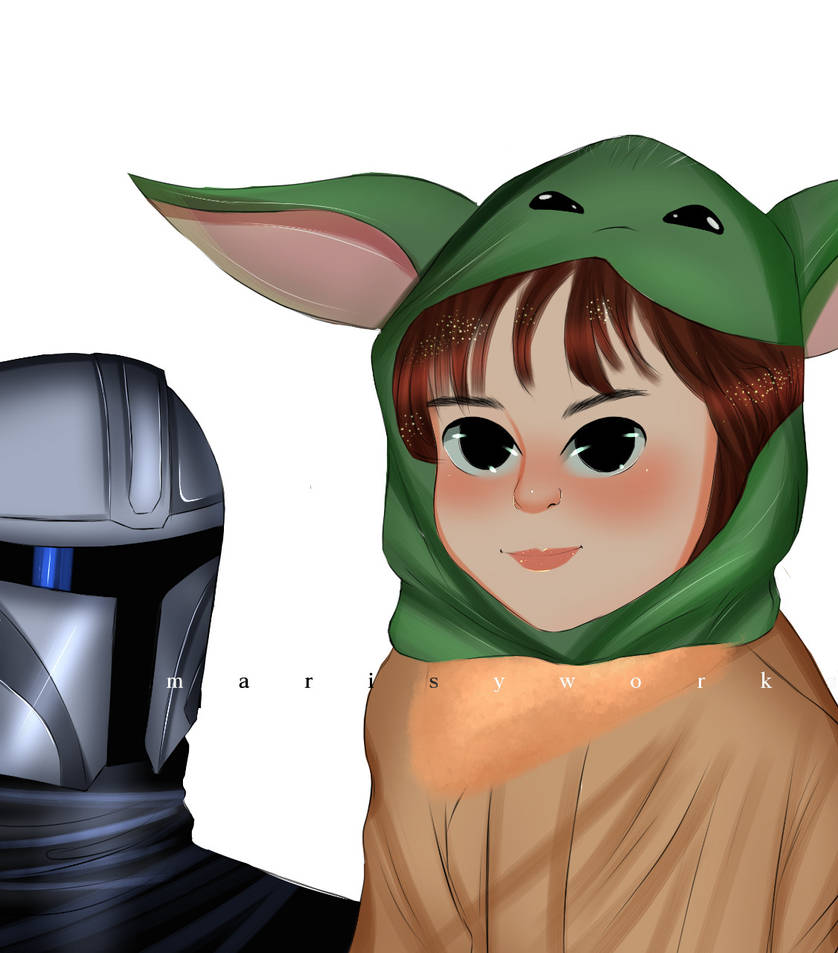 grogu as a real boy by marisyworks on DeviantArt
