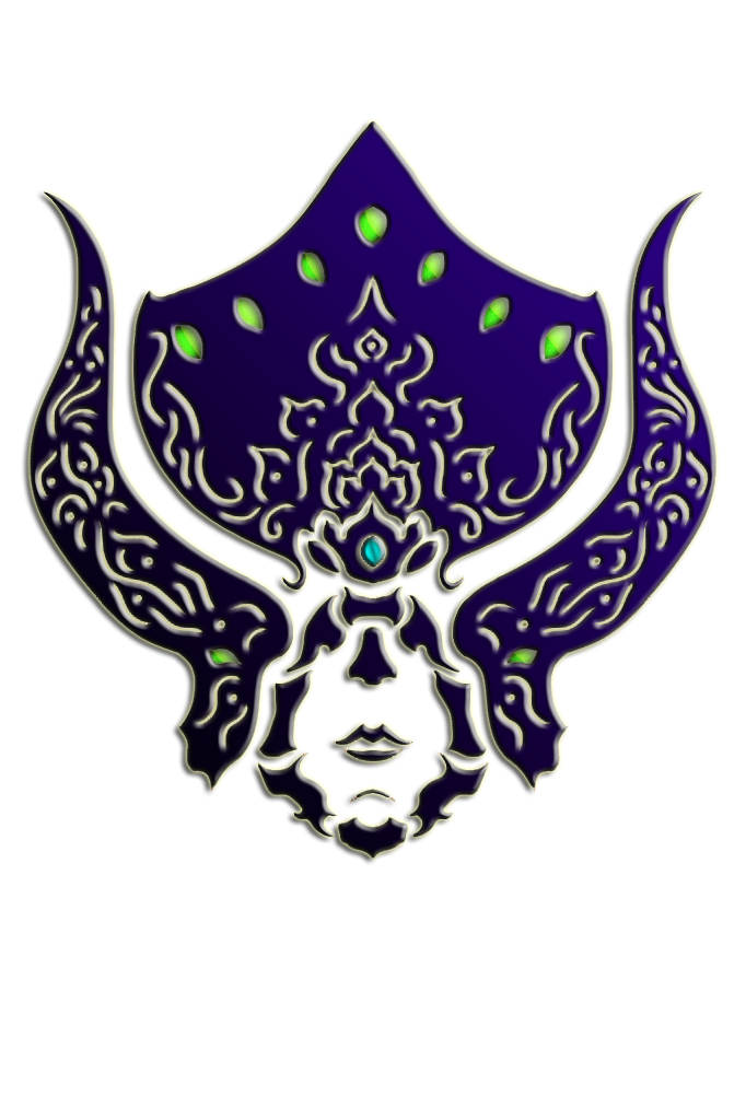 WARFRAME Lotus - Tribal Helmet