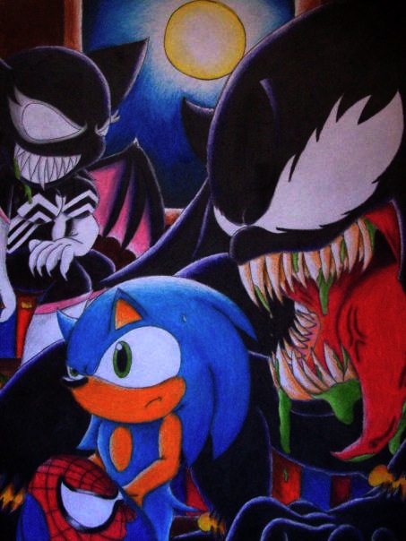 Sonic-Spider VS the Venoms
