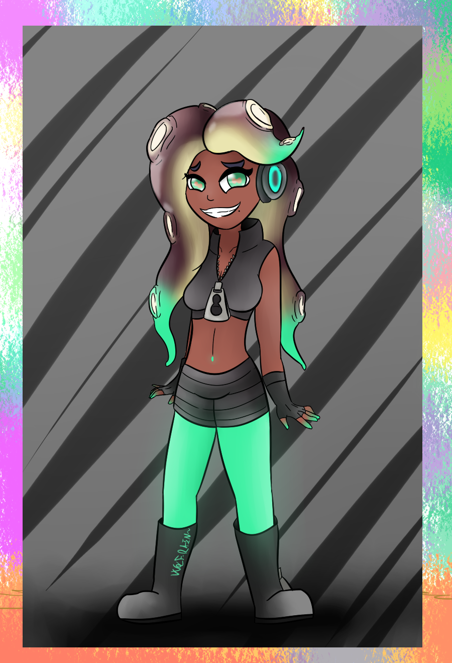 (FanArt) Marina Splatoon 2 by W0LF-R4IN on DeviantArt