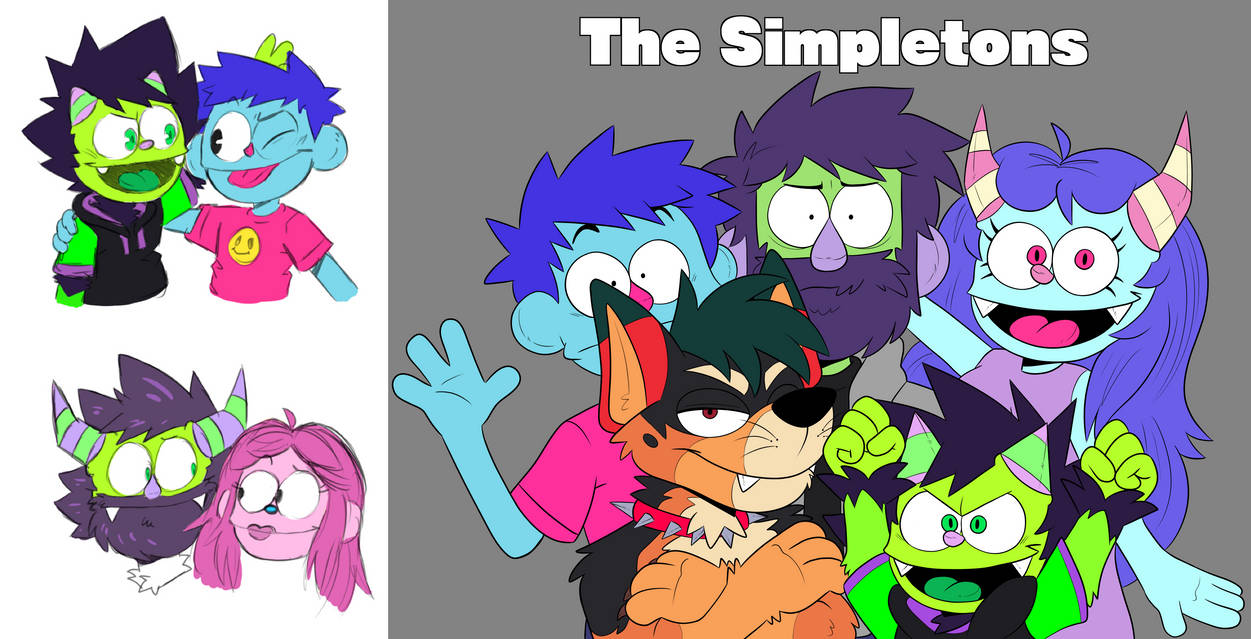 The Simpletons concept 1 by madz98 on DeviantArt