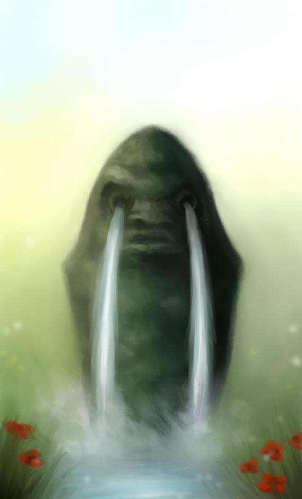 Crying Stone by Zungwood on DeviantArt