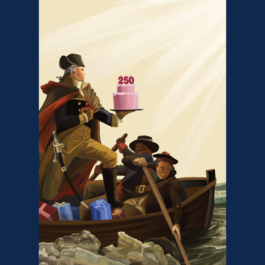 George Prepared George Brings the Cake by BigFatDesigns on DeviantArt