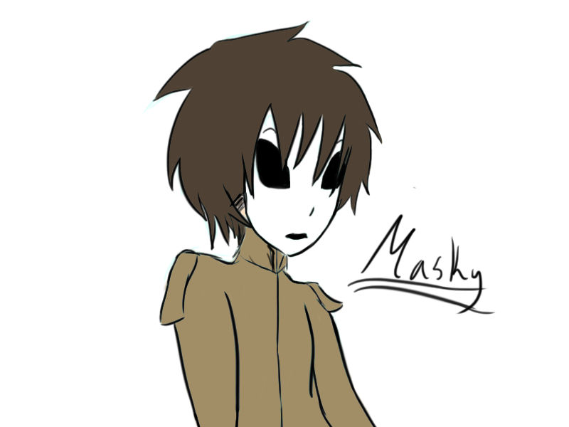 Masky Back View Masky by stressedderpy on DeviantArt