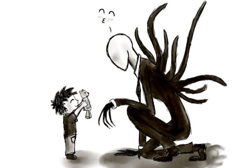 Sad Slender Happy Slenderman by Rookie141 on DeviantArt