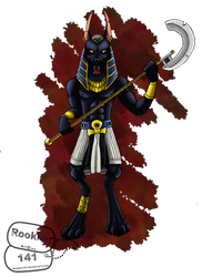 Anubis colored