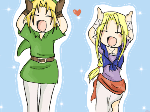 Link and Princess Zelda gif by Valenttina2712 on DeviantArt